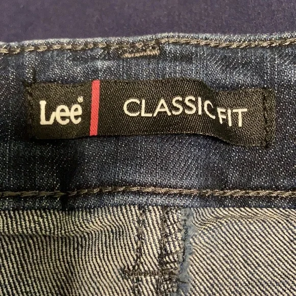 Lee Classic Fit Cropped Jeans size 18 - Picture 3 of 4